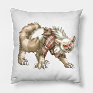 WereCat: Cream Lynx Point Pillow