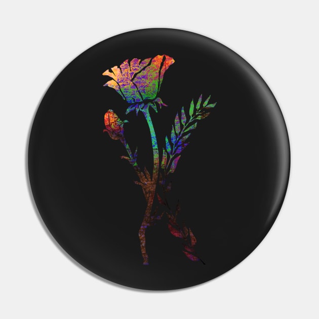 flower Pin by JulietLake