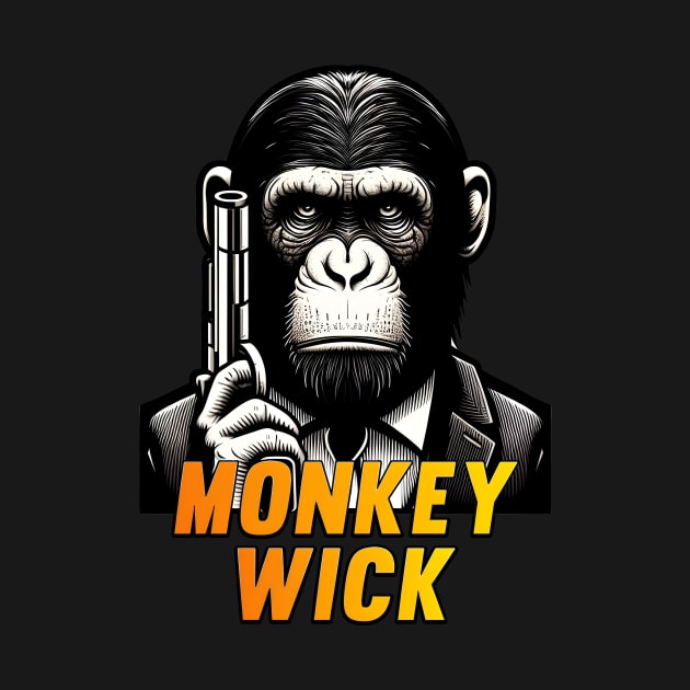 Monkey Wick by Rawlifegraphic