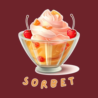 Sorbet | World cuisine | Dessert T-Shirt