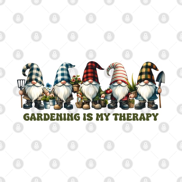 Gardening is my therapy by Dylante