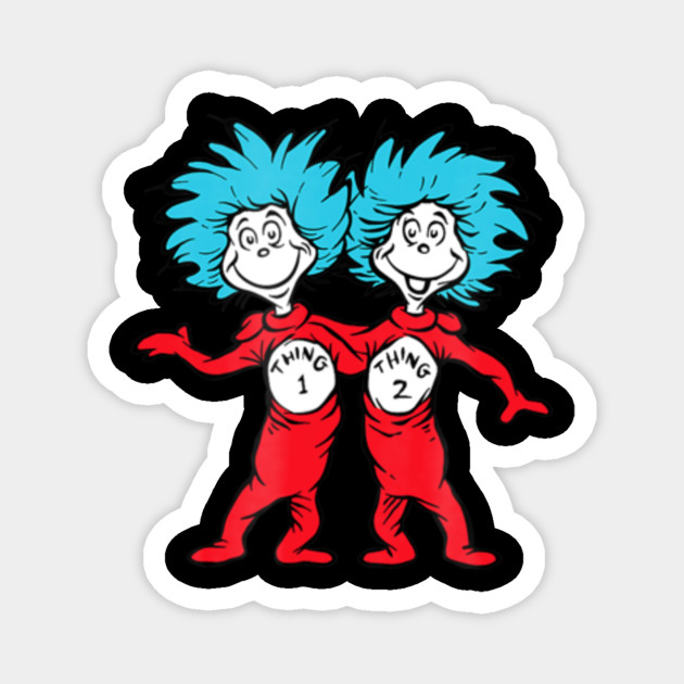 Dr Seuss Thing 1 Thing 2 Buddies T Shirt Dr Seuss Seuss Trouble