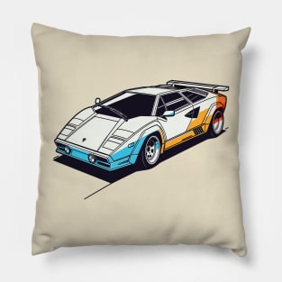 Lamborghini Countach Pillow