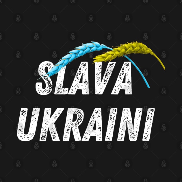 SLAVA UKRAINI GLORY TO UKRAINE PROTEST PUTIN PROTEST RUSSIAN INVASION by ProgressiveMOB