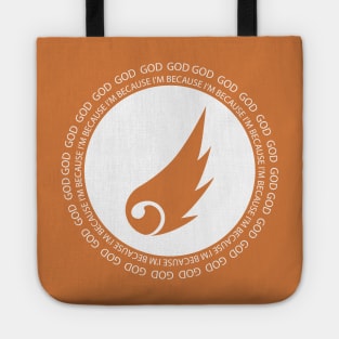 [Kamidere] Because I'm God (White) Tote