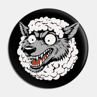 Wolf in Sheep Clothing Pin