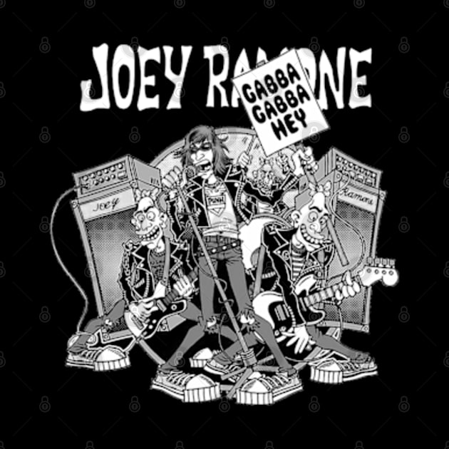 Joey Ramone - Gabba Gabba Hey by CosmicAngerDesign