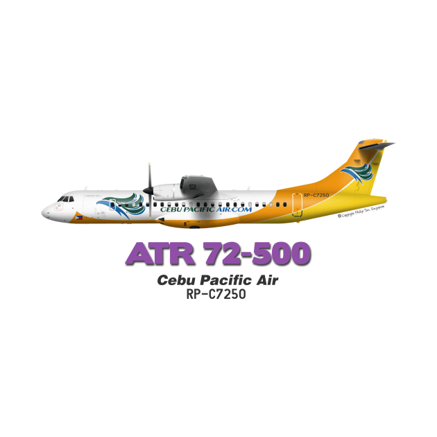 Avions de Transport Régional 72-500 - Cebu Pacific Air by TheArtofFlying