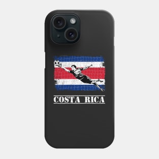 Costa Rica Soccer Supporter Goalkeeper Shirt Phone Case