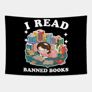 I read banned books Tapestry