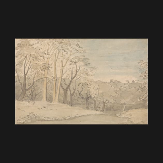 A Woody Landscape by William Blake by Classic Art Stall