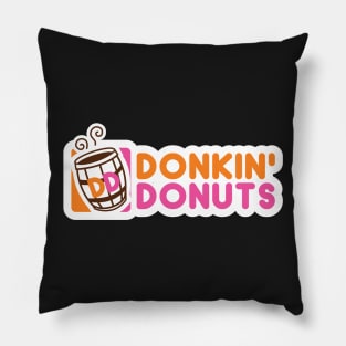 Donkin' Donuts Pillow