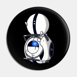 The Adventures of One-One and Wheatley (no background) Pin