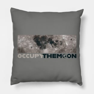 OCCUPY the MOON - Space Exploration | Moon Landing Pillow