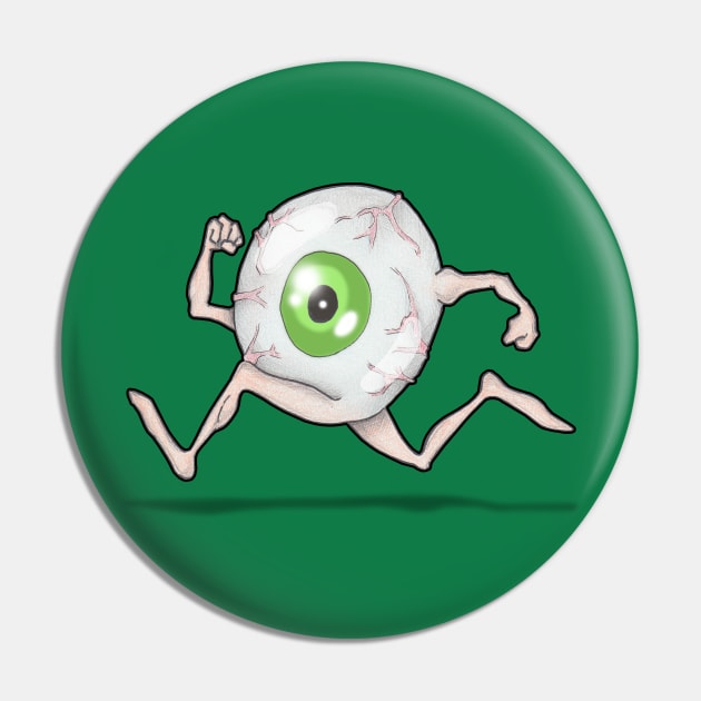 eye run Pin by bobgoodallart