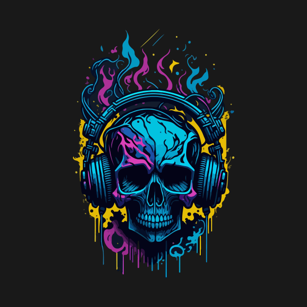 Musical Skull by tee-sailor