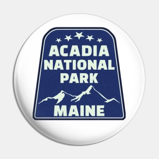 Acadia National Park Maine Pin