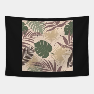 Hibiscus Camo Tropical Foliage Tapestry