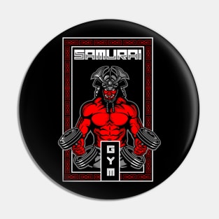 SAMURAI GYM Pin