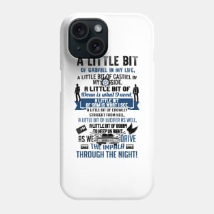 Supernatural song Phone Case