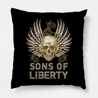 song of liberty Pillow