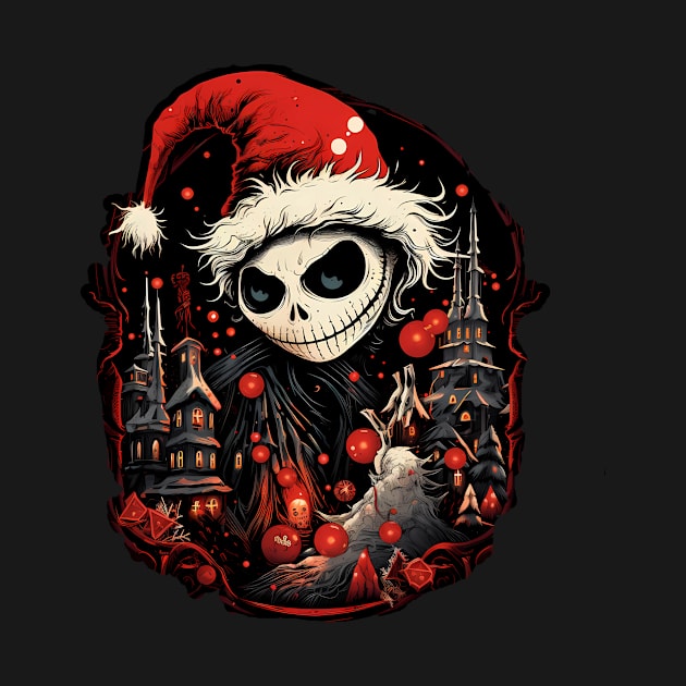 Creepy Christmas - Christmas Halloween motif by Unelmoija