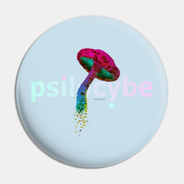 Psilocybe Mushroom 001 Pin by MindGlowArt