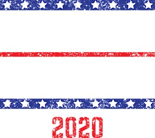 Beto O'Rourke and Stacey Abrams on the one ticket? Dare to dream. Presidential race 2020 Distressed text Magnet