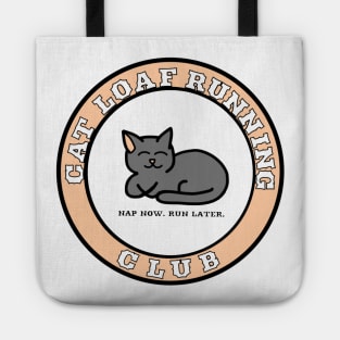 Cat Loaf Running Club Tote