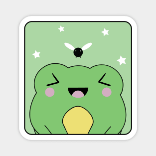 Dreaming Frog Among the Stars Magnet