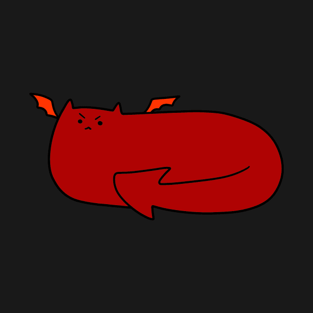Red Devil Cat by saradaboru