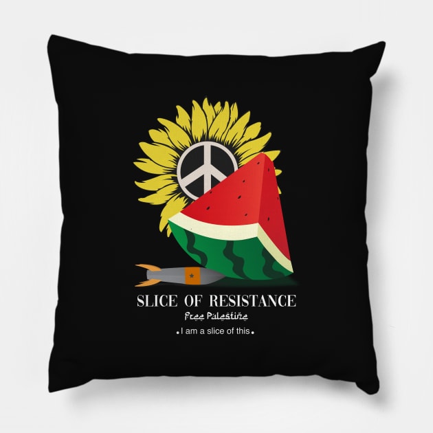Palestine Pillow by Bosun The Sun
