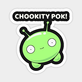 Final Space Mooncake Chookity Pok - Funny Magnet