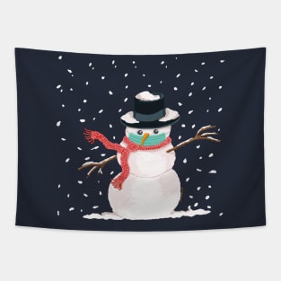 Safe in the Snow Tapestry