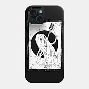 Here for the boos (white print) Phone Case