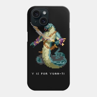 Y is for Yuan-Ti Phone Case