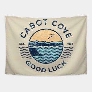Welcome to Cabot Cove, Good Luck. Tapestry
