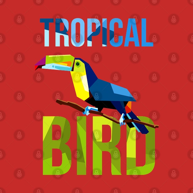 Tropical Bird Toucan by Mulyadi Walet