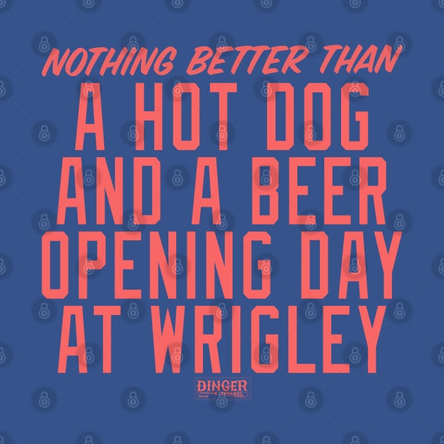 Hot Dog and a Beer by DingerApparel