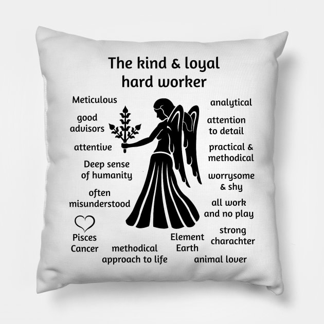 Virgo - Star Sign Pillow by Jambo Designs