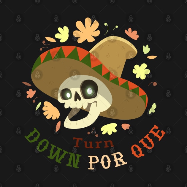 Funny Cinco De Mayo Quote Turn Down Por Que by HBart