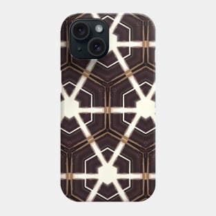 Colorama brown and white Phone Case