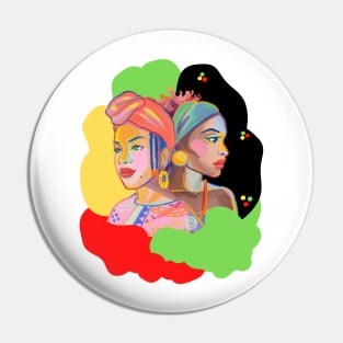 illustration African culture Pin