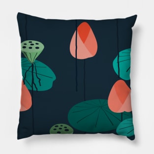 Lotus Flower and Root Pillow