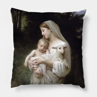 L'Innocence - Bouguereau Pillow