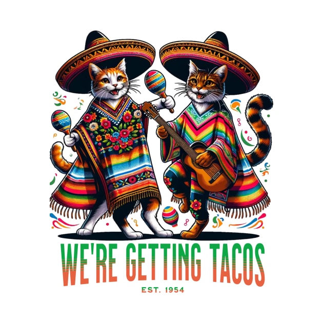 Funny Taco Cats by mieeewoArt