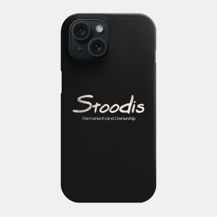 Stoodis Permanent Ownership White Print Phone Case