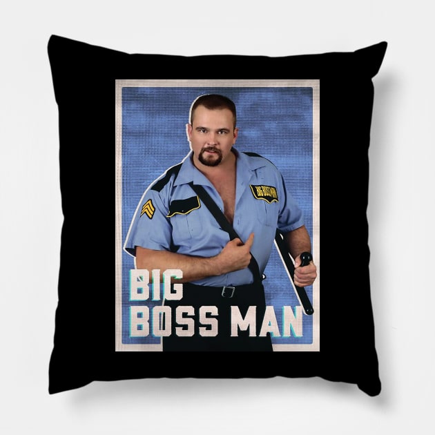 Big Boss Man Pillow by Ryzen 5