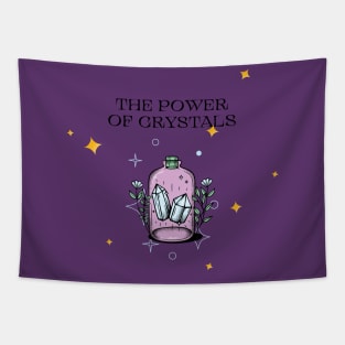 The Power of Crystals Tapestry