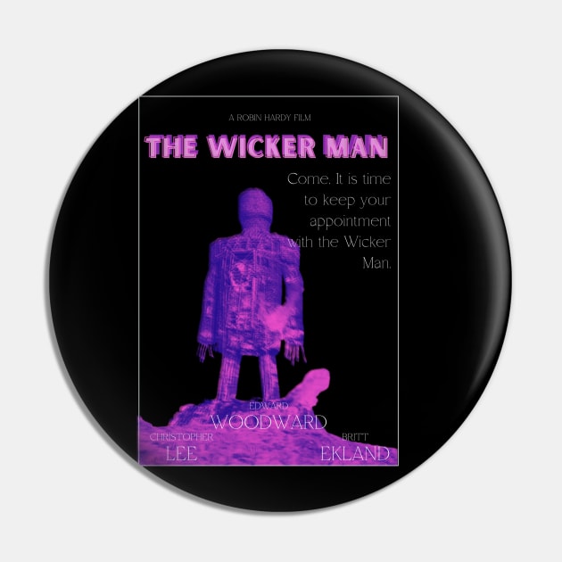 The Wicker Man Pin by Aqua Moon Creations